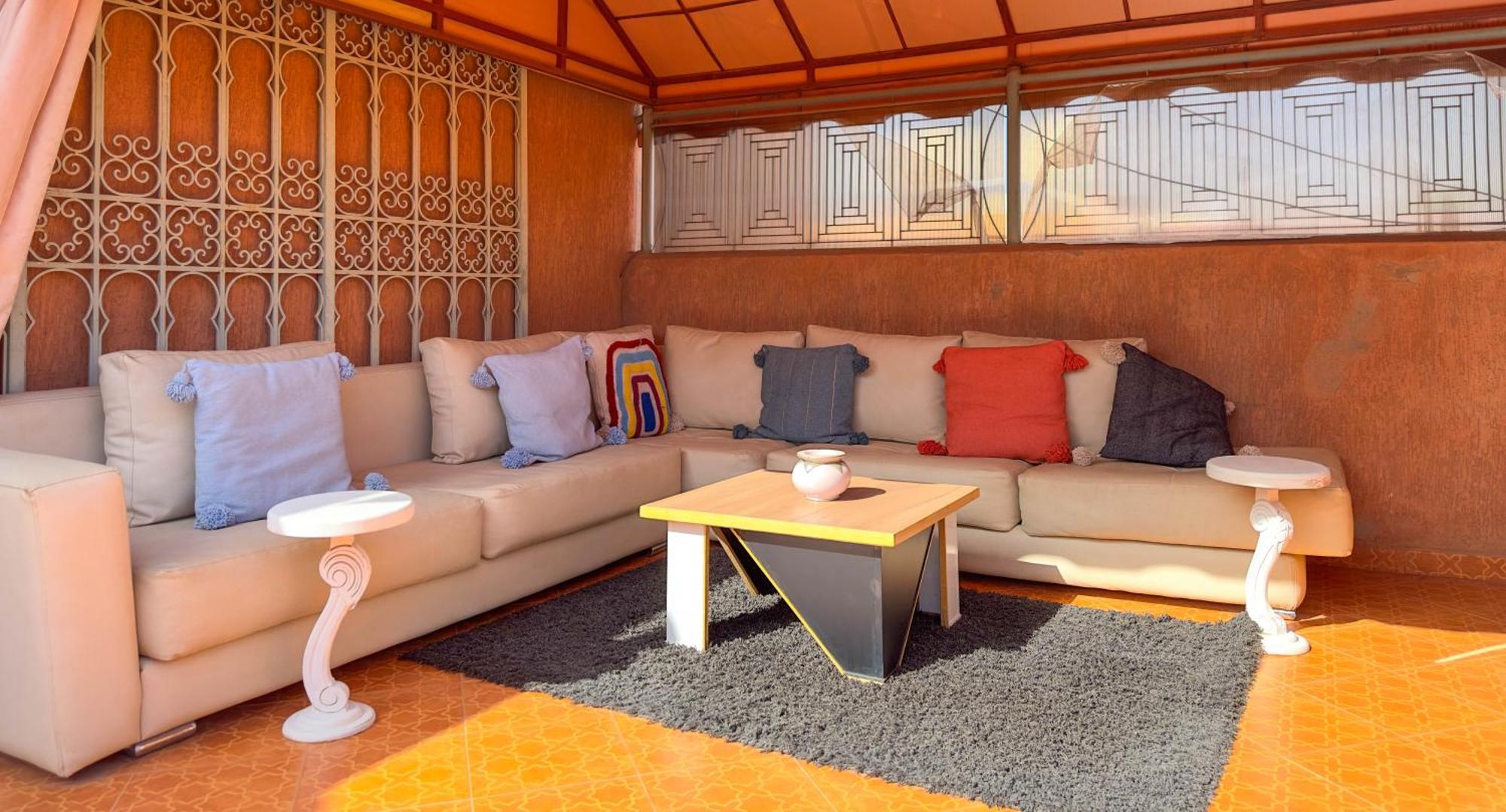 Appartement Rare ! Duplex Avec Vue Sur Les Toits De Marrakech Marrakesh