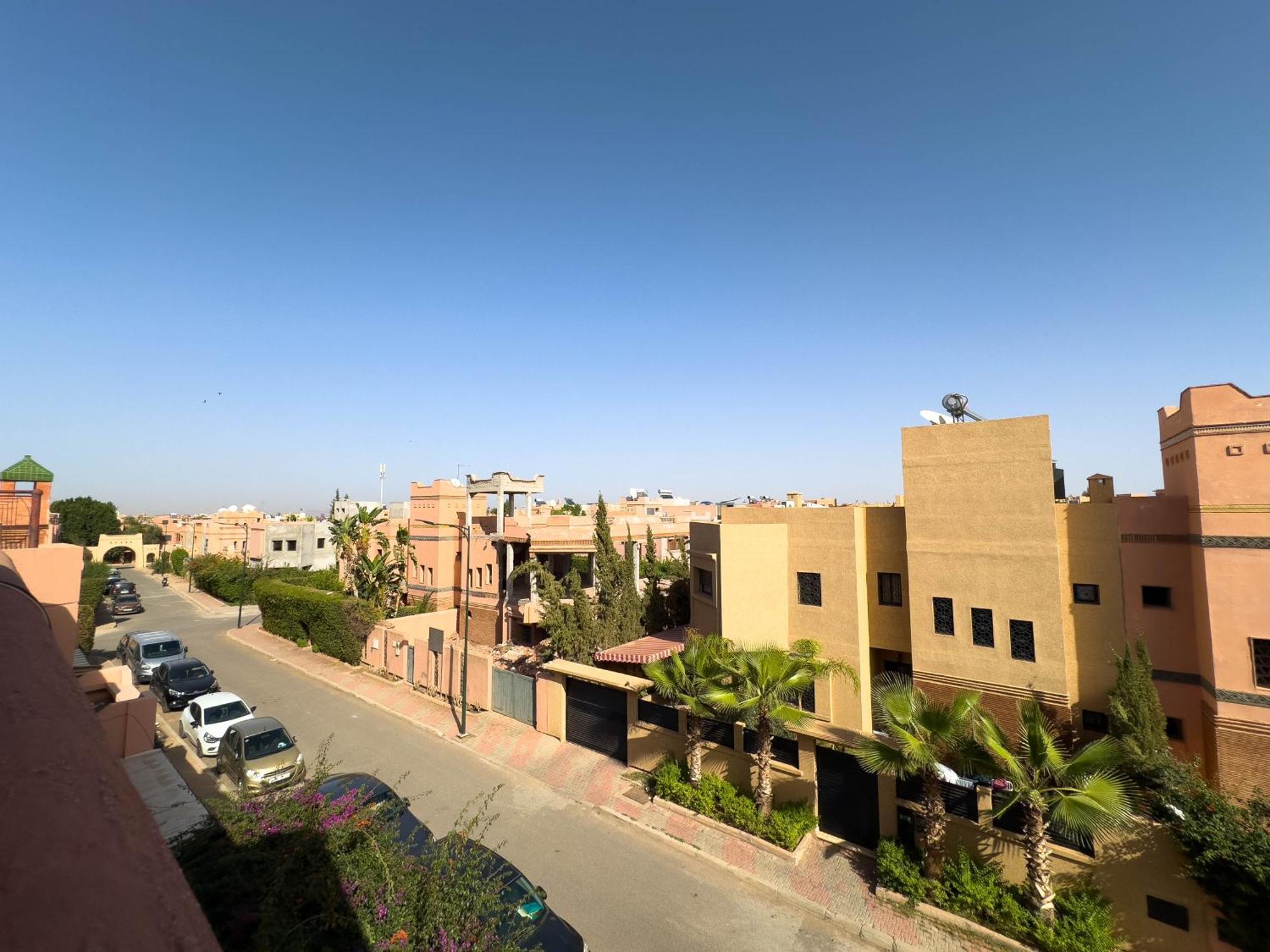 Appartement Rare ! Duplex Avec Vue Sur Les Toits De Marrakech *